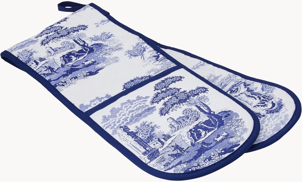 Luva dupla para forno Blue Italian