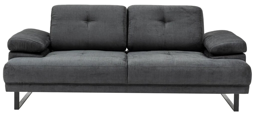 Sofá-Cama 2 Lugares Mustang – Antracite – 199x99x83 cm
