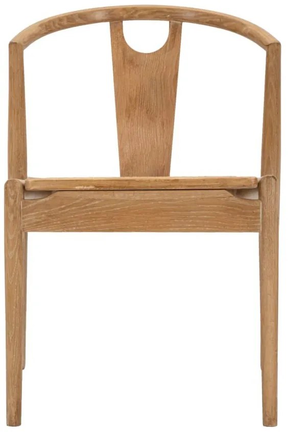Cadeira Japan - Set 2 Peças – 56x53x76 cm – Madeira e Rattan – Design