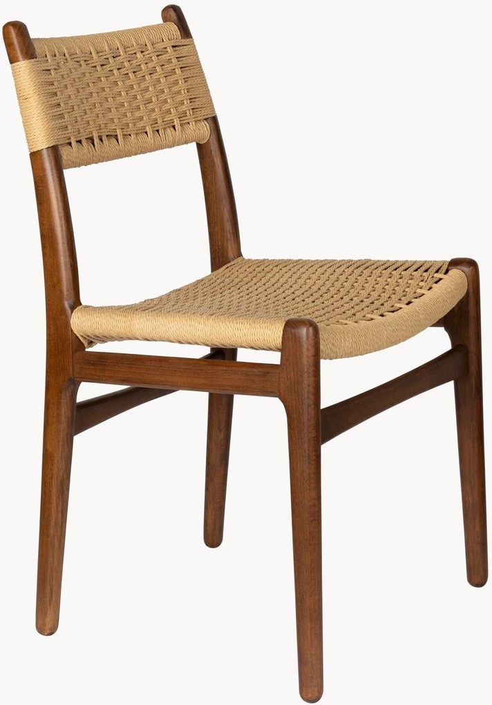 Cadeiras em madeira de faia Cecile, conjunto de 2