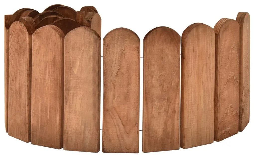 Bordadura em rolo 120 cm madeira de pinho impregnada castanho