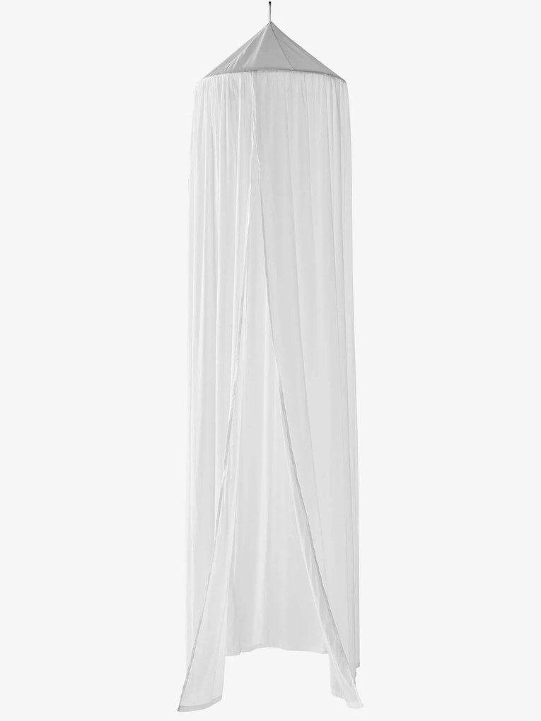 Cortina de dossel branco
