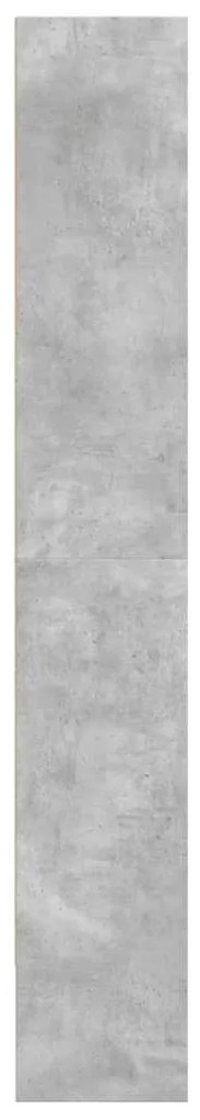 Estante 80x30x189 cm derivados de madeira cinzento