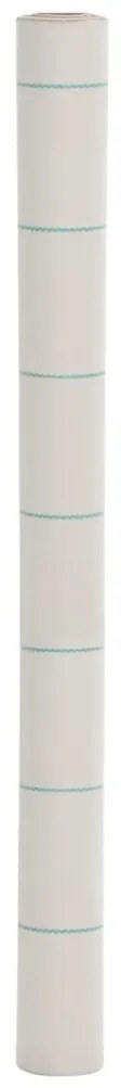 vidaXL Tela para ervas daninhas 1,5x100 m PP branco