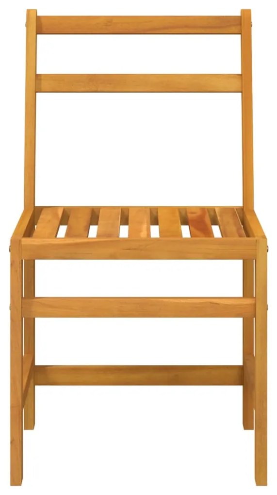 Conjunto de varanda 3 pcs madeira de acácia maciça
