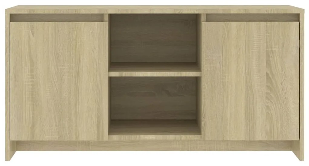 Móvel de TV 102x37,5x52,5 cm derivados madeira carvalho sonoma