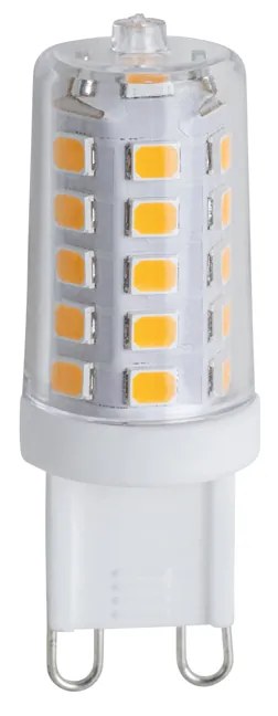 Conjunto de 5 lâmpadas LED G9 reguláveis 3W 250lm 3000K