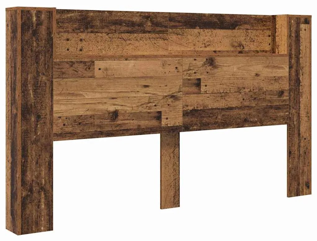 Cabeceira com Armário Madeira antiga 180 x 17 x 104.5 cm
