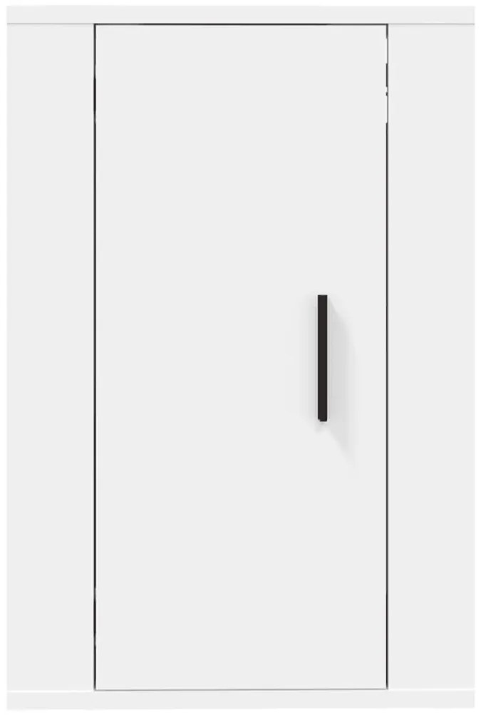 Móveis de TV de parede 2 pcs 40x34,5x60 cm branco