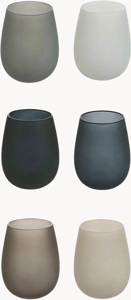 Copos de água Happy Hour, conjunto de 6