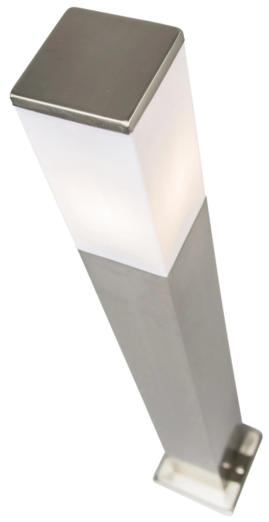 Candeeiro de parede exterior moderno em aço 80 cm IP44 - Malios Design,Moderno