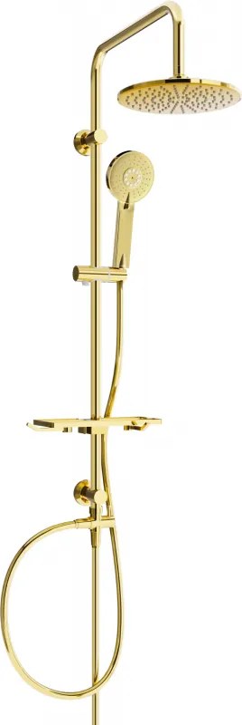 Mexen T40 coluna de chuveiro, dourada - 798404093-50