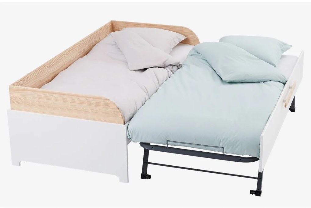 Agora -15% | Cama extensível para criança, GUEST branco claro liso