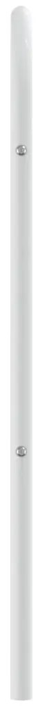 Cabeceira de cama 75 cm metal branco