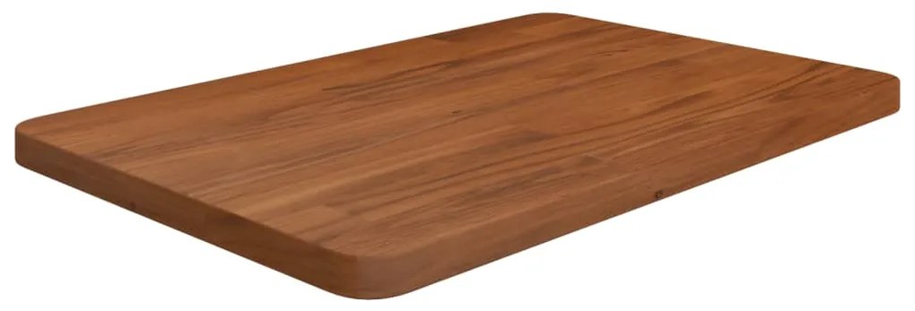 Bancada p/ WC 60x40x2,5 cm madeira tratada castanho-escuro