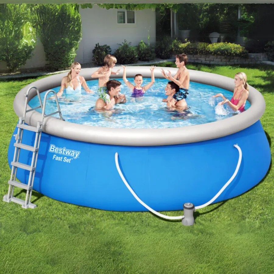 Conjunto de piscina Bestway Fast Set Ø 457 cm, altura: 122 cm Azul