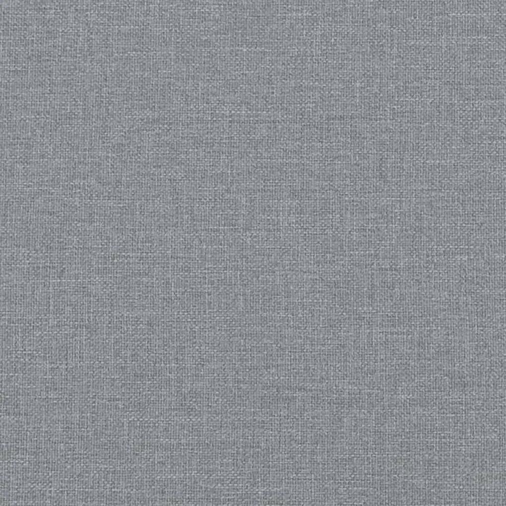 Poltrona Selma - Cor Cinzento Claro - Em Tecido, Metal e Textilene - 9