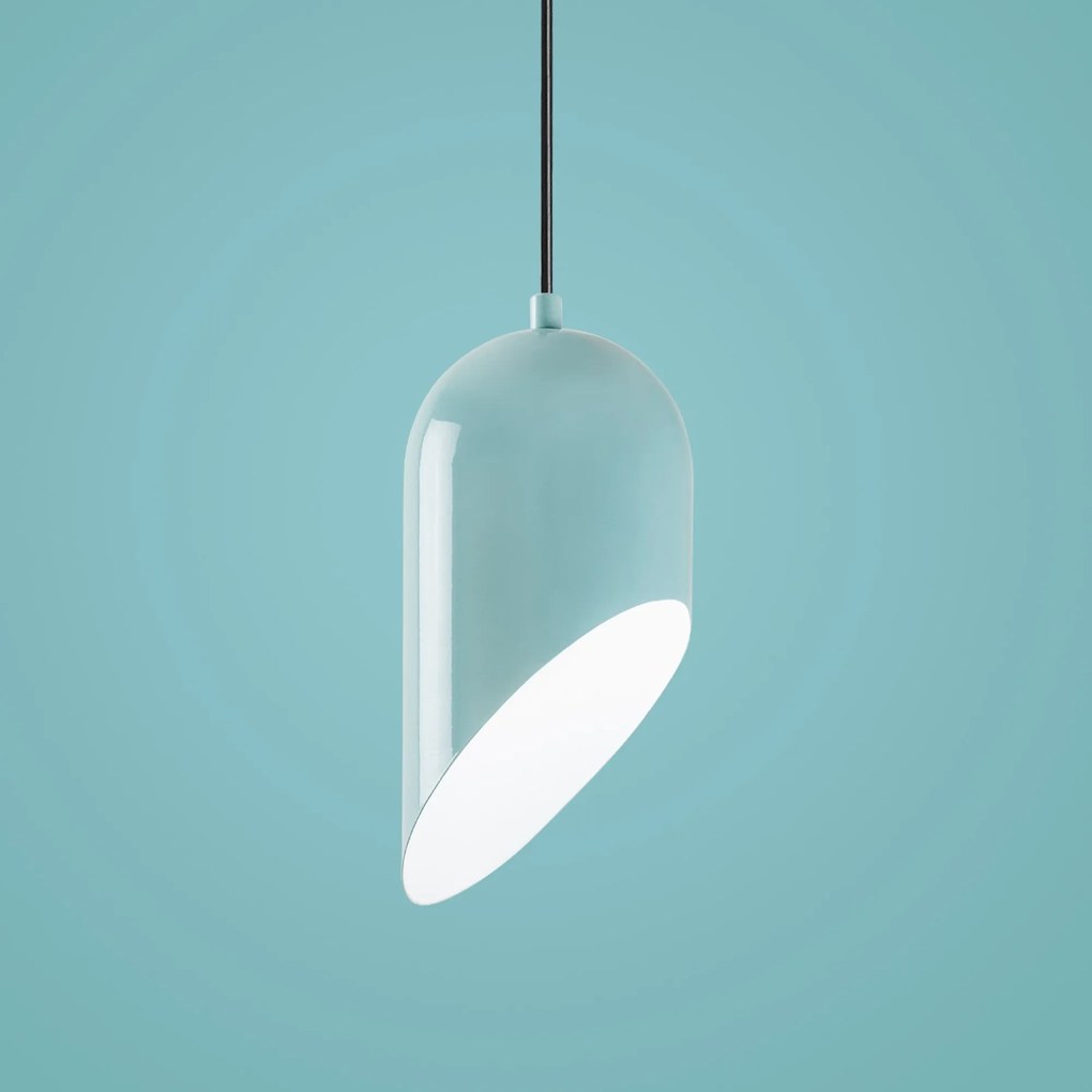 Candeeiro de Teto Kesık – Turquesa – Ø14 h:25 cm