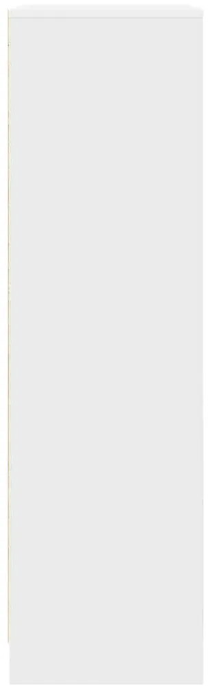 Armário com gaveta 55,5x34x119,5 cm derivados madeira branco