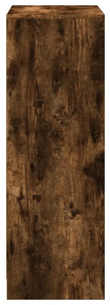 Aparador 72x34x100 cm derivados de madeira carvalho fumado