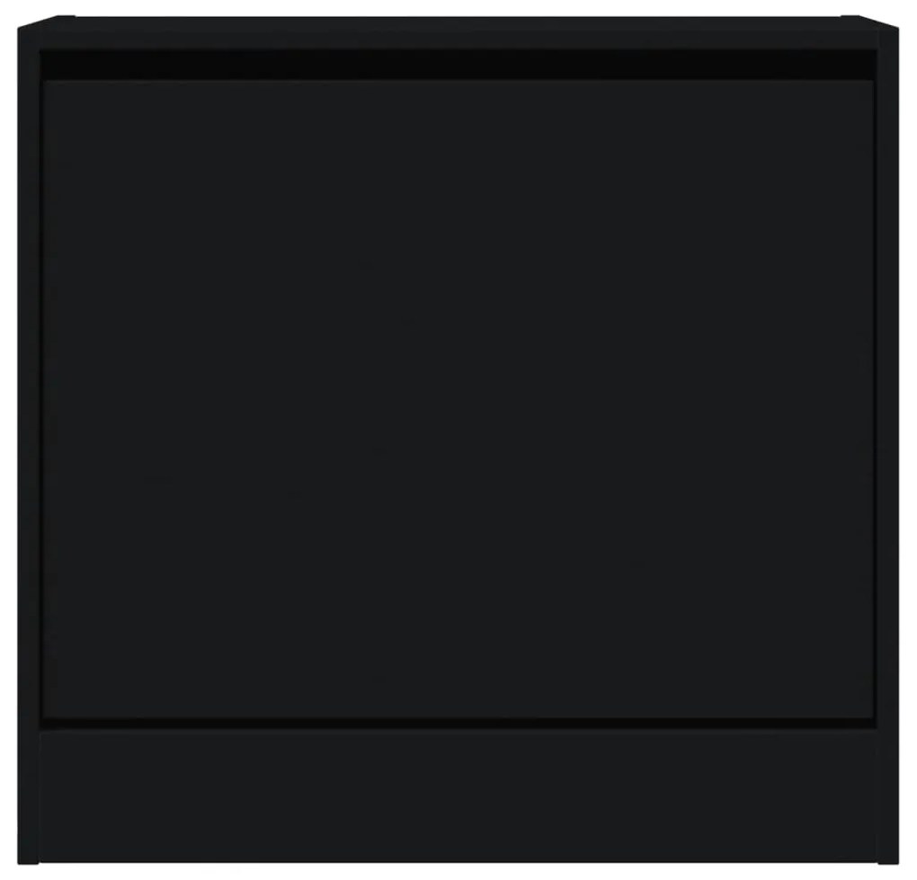 Sapateira 60x21x57 cm derivados de madeira preto
