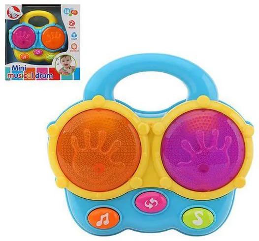 Brinquedo Interativo para Bebés Mini Musical Drum 115766
