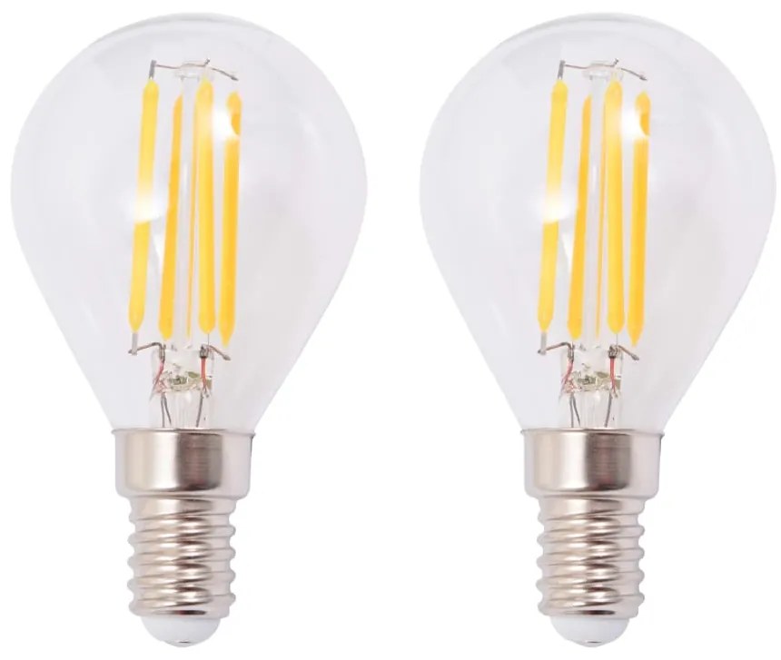 Candeeiro de teto com 2 lâmpadas filamentos LED 8 W