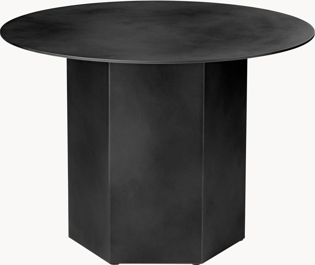 Mesa de centro redonda em aço Epic, Ø 60 cm
