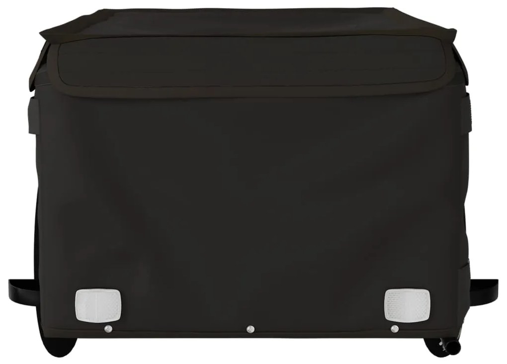 Reboque para bicicleta 45 kg ferro preto
