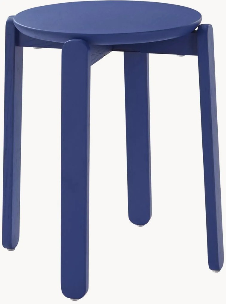 Bancos em madeira de carvalho Malden, conjunto de 2