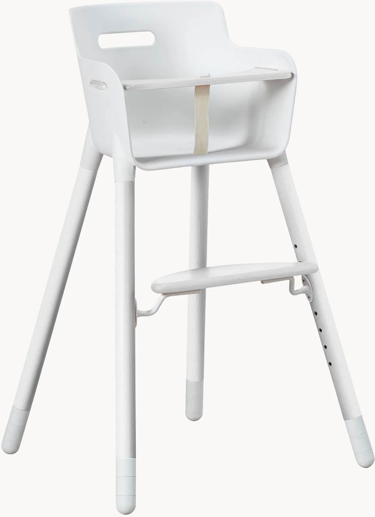 Cadeira alta regulável em madeira de faia Jamie