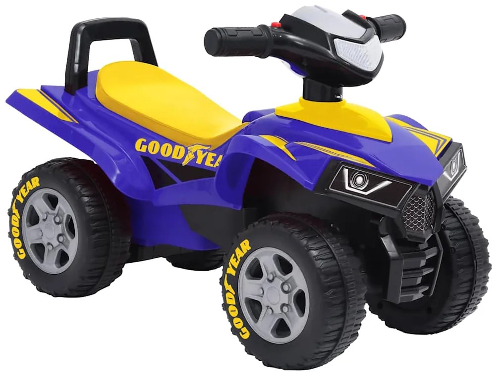 Moto-quatro infantil Good Year azul