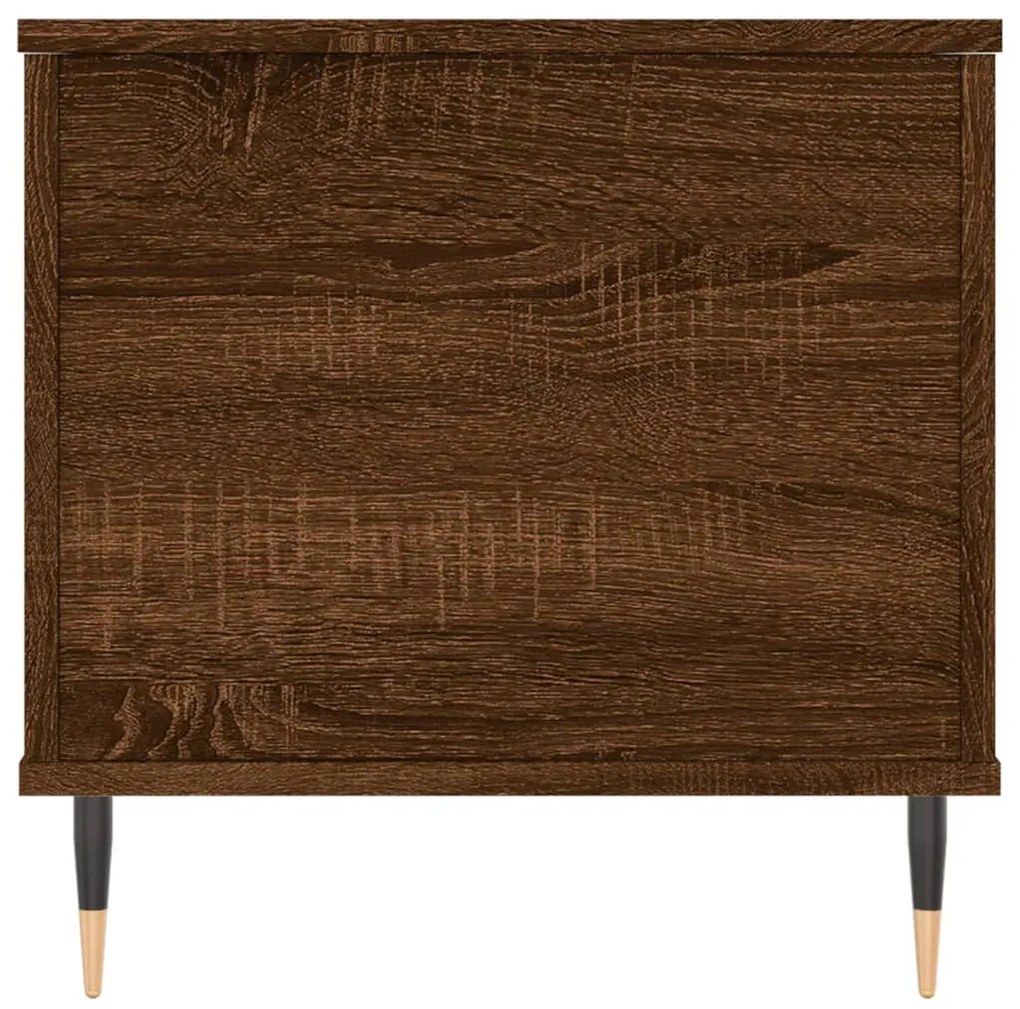 Mesa centro 90x44,5x45 cm derivados madeira carvalho castanho
