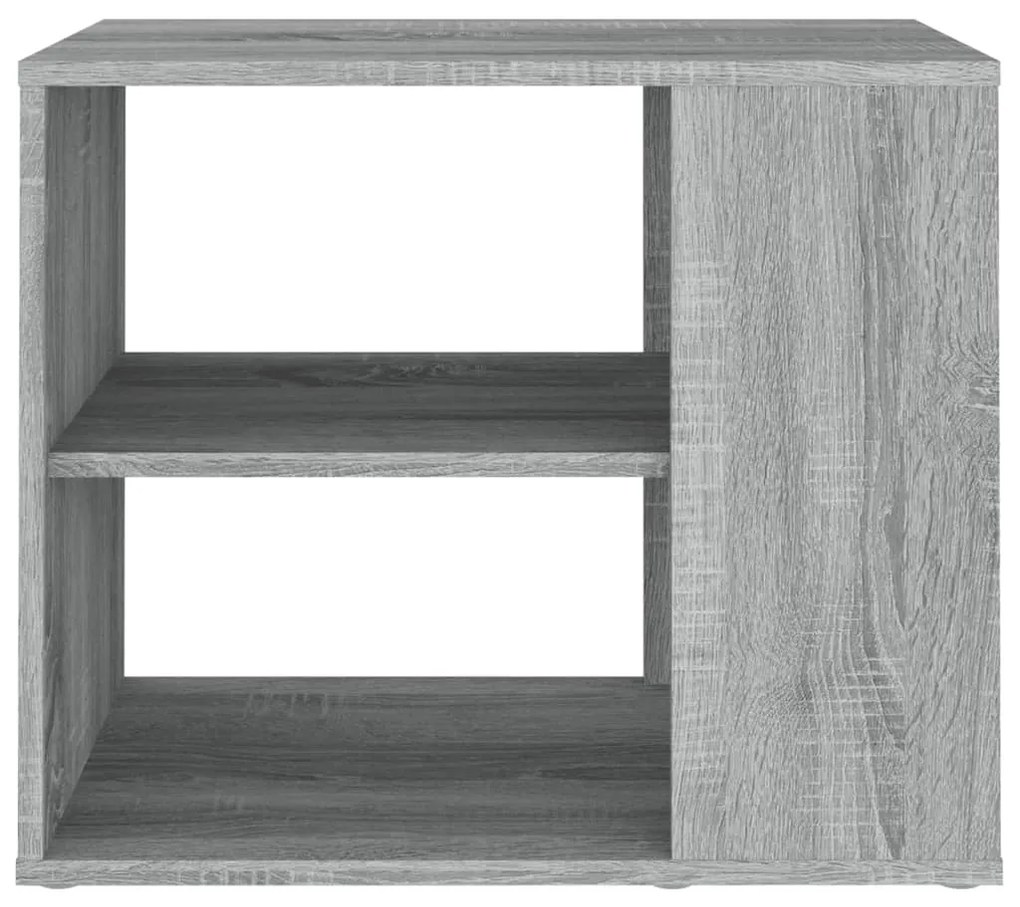 Móvel de apoio 60x30x50 cm derivados de madeira cinzento sonoma