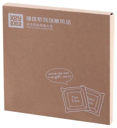 Colcha para Almofada com Tecla de Computador - Vermelho