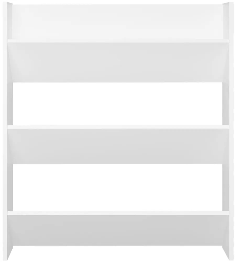 Sapateira de parede 80x18x90 cm derivados de madeira branco