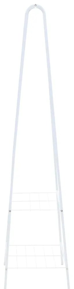 Suporte para roupas 59x35x150 cm branco