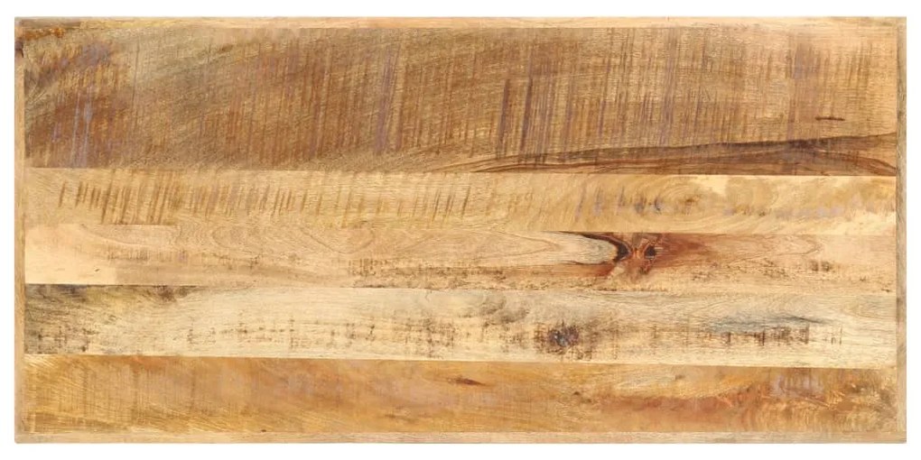 Mesa de bar 120x58x107 cm madeira de mangueira áspera