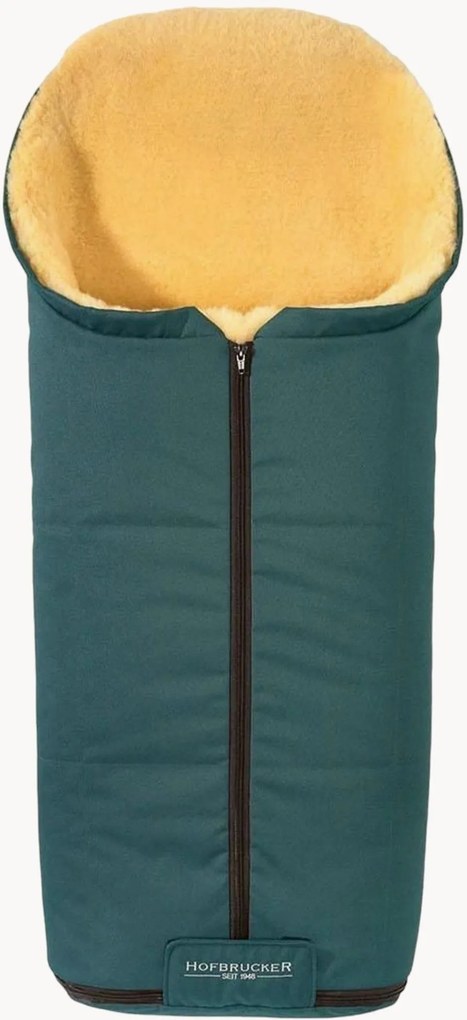 Saco-cama em pele de cordeiro para carrinho de bebé Iglu