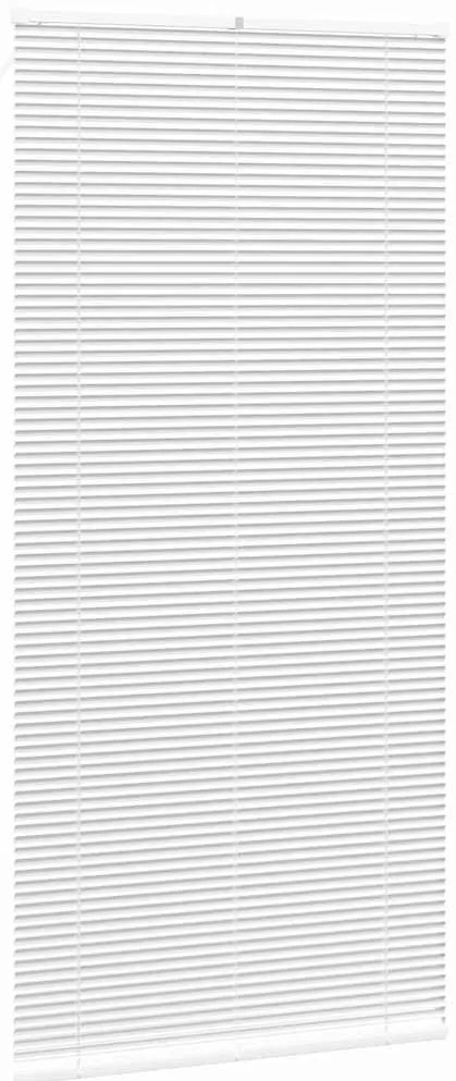 Persiana de Janela com cortinas Outros Manual Branco 80 x 130 cm Alumí