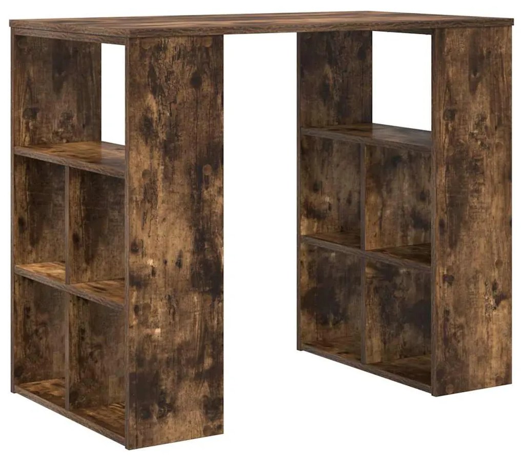 Mesa de Canto Carvalho Fumado Madeira Engenheirada Médio