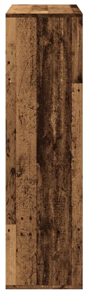 Estante divisória 69,5x29x103,5 cm deriv. madeira madeira velha