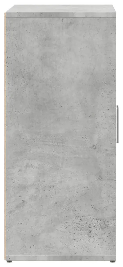 Aparadores 2 pcs 60x31x70 cm derivados madeira cinzento cimento
