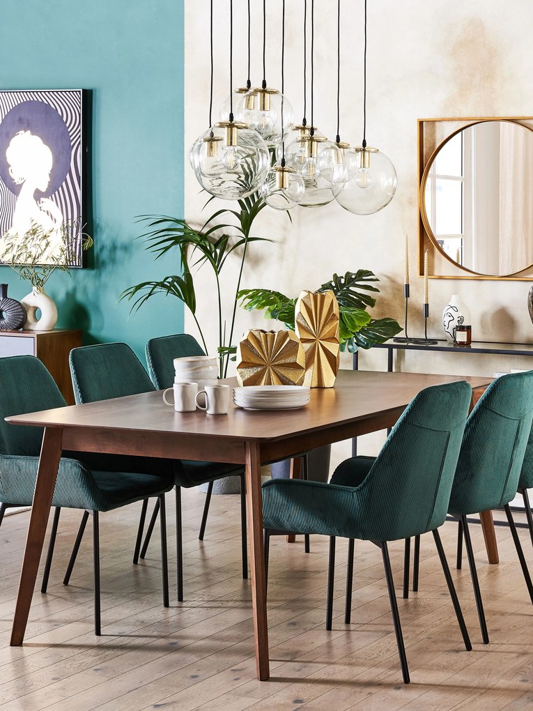 Vaso decorativo em cerâmica dourada 25 cm AELIA Beliani