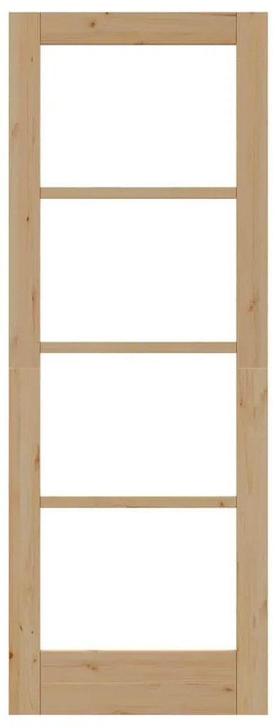 Porta Interior com Vidro "ORKDAL" 73,5x198,5x4 cm Madeira de Pinho Sól