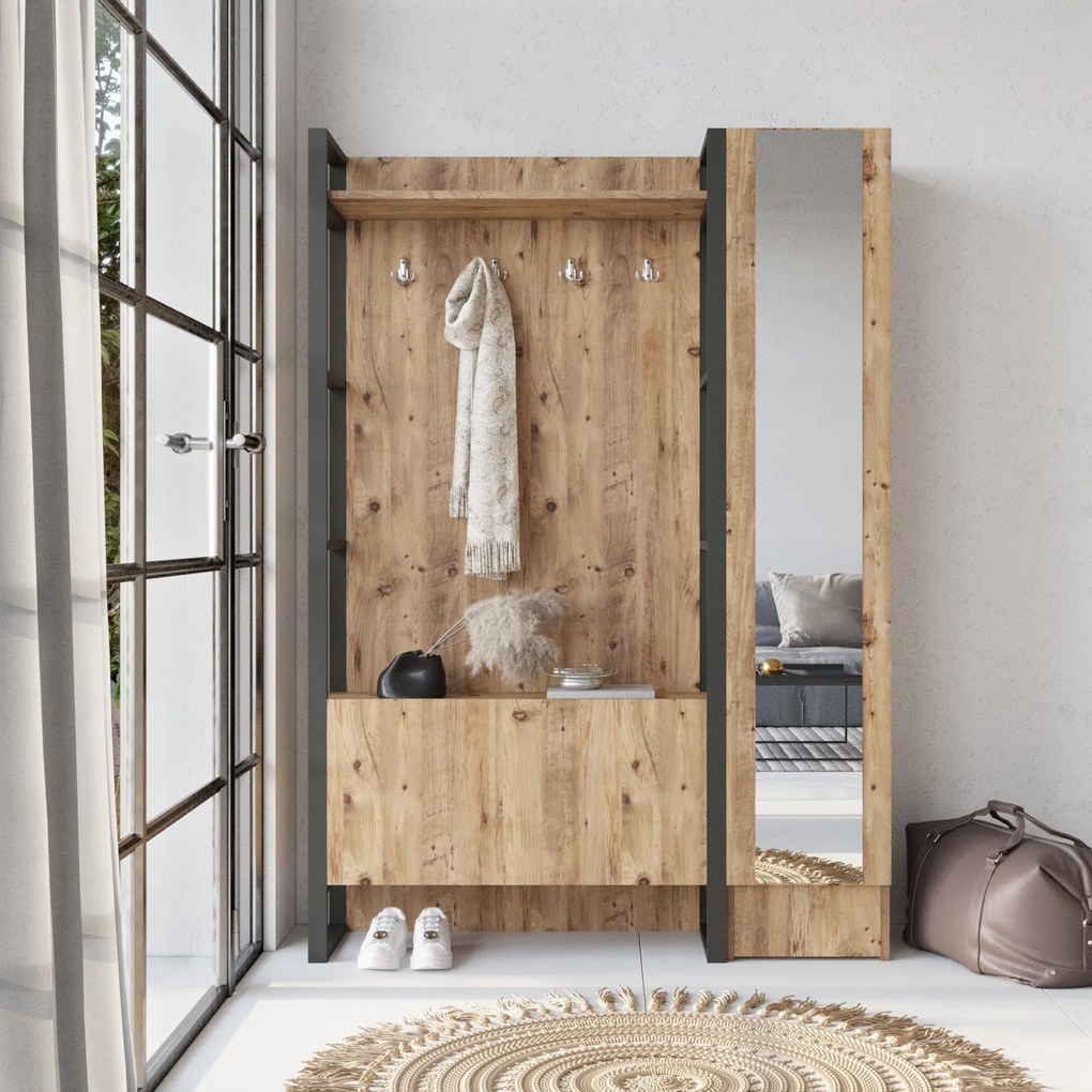 **** Cabide ML15 – Atlantic Pine – 125,5x180x34 cm

**