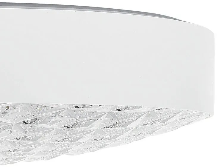 Candeeiro de teto LED em metal branco ARLI Beliani