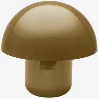 Lâmpada De Mesa ↑30 Cm Em Ferro Zyora Verde Musgo - Sklum