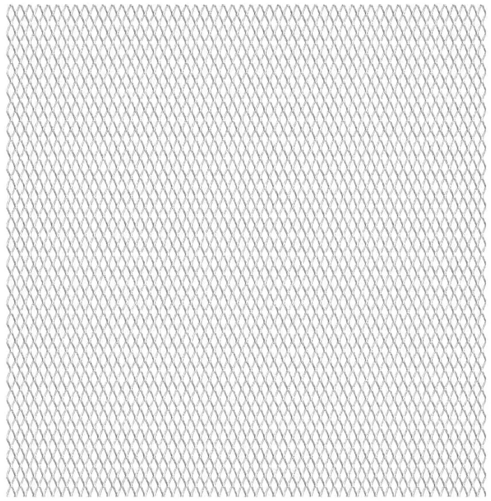 Cerca de arame p/ jardim aço inoxidável 100x85 cm 45x20x4 mm
