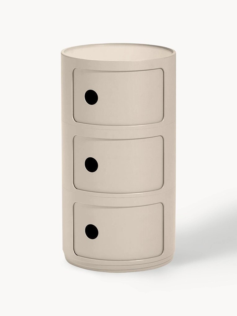 Armário de design Componibili, 3 elementos
